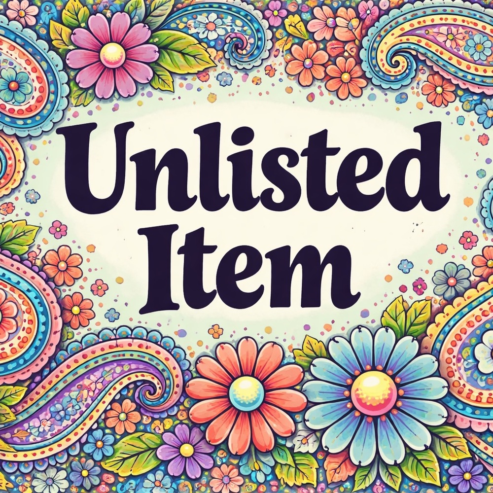 Do Not Like This Listing - Used For Live Sales